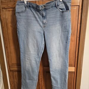 Old Navy Light Blue Straight Leg Jeans